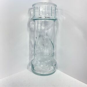Red Lobster Vintage Lighthouse Sail Brig Boat Barware Restaurant Novelty Glass